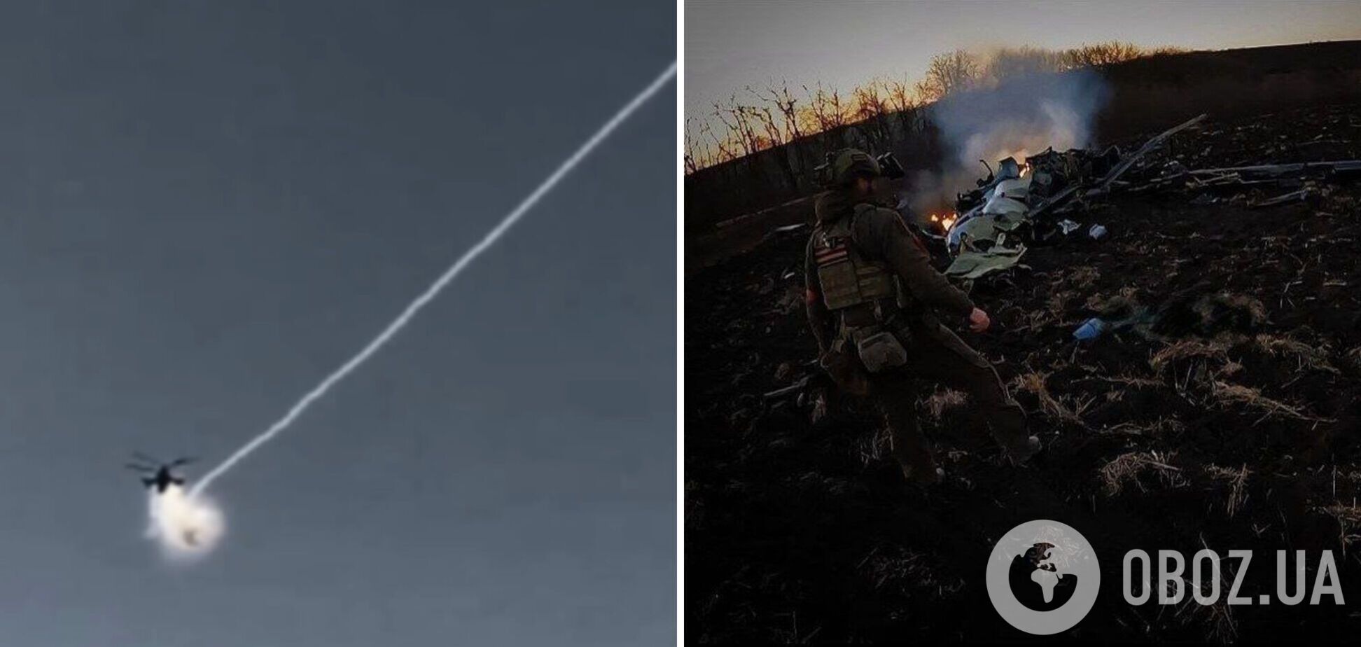 Російський 'Алігатор' успішно 'збив' собою українську зенітну ракету і згорів: у мережі показали відео 