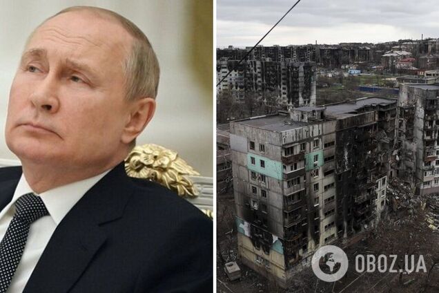 'Це все неправда, це напоказ': під час 'шоу' Путіна у Маріуполі зафіксували 'підставу', яку вирізали росЗМІ. Відео