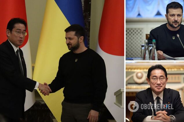 Зеленський провів переговори з прем’єром Японії Кішідою: говорили про міжнародну безпеку та відновлення України. Фото й відео