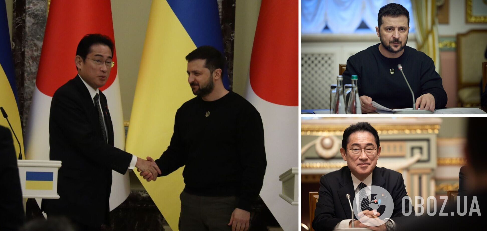Зеленский провел переговоры с премьером Японии Кисидой: говорили о международной безопасности и восстановлении Украины. Фото и видео