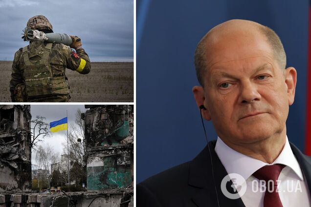 Шольц объяснил, почему важно не дать России победить