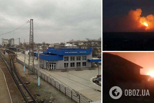 Большинство пострадавших в Джанкое объектов связаны с ж/д станцией