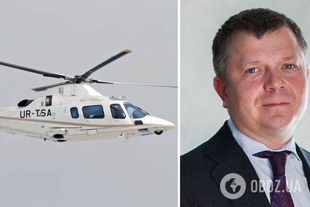 В Украине арестовали вертолет олигарха Жеваго, который скрывается во Франции