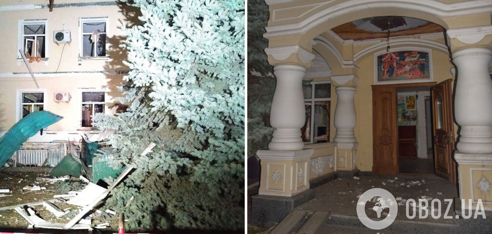 Російські ракети вдарили по будівлі монастиря УПЦ МП в Одесі: є поранені. Фото і відео 