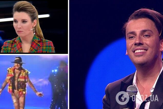 Філя в колготках з головою Скабєєвої гарантує перемирʼя: Галкін 'відправив' Кіркорова на передову