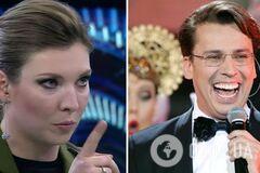 Шутка Галкина спровоцировала у Скабеевой приступ истерии: пропагандистка назвала его 'гнидой' и 'ублюдком'