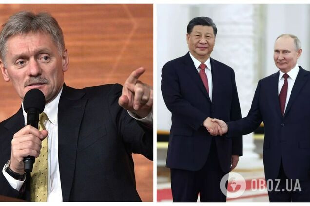 'Був обмін думками': у Кремлі відповіли, чи обговорювали Путін і Сі Цзіньпін 'мирний план' щодо України