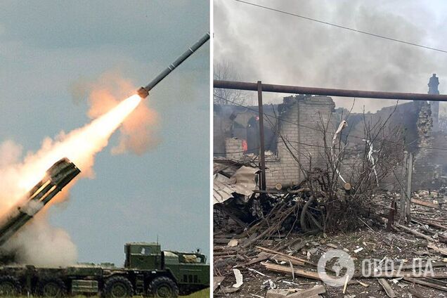 Оккупанты обстреляли Донетчину из РСЗО 'Торнадо': разрушены дома, есть погибшие. Фото