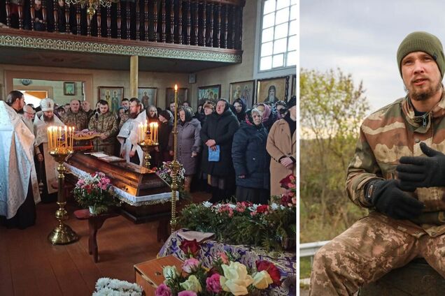 На Волыни простились с 24-летним танкистом Виталием Кобцем