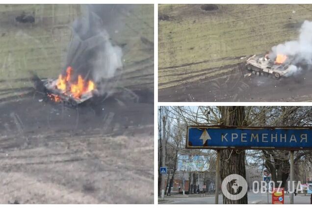 Скорректировали операцию 'Дикі бджоли': воины ВСУ точными ударами уничтожили технику РФ в районе трассы Кременная – Сватово. Видео