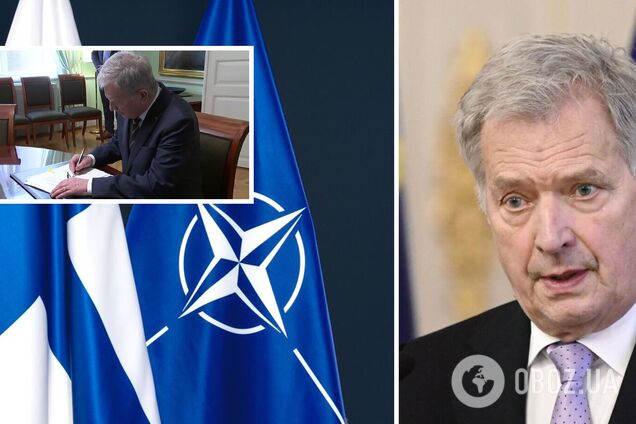 Президент Финляндии подписал закон о вступлении страны в НАТО: свой 'вердикт' по процессу должны объявить еще две страны
