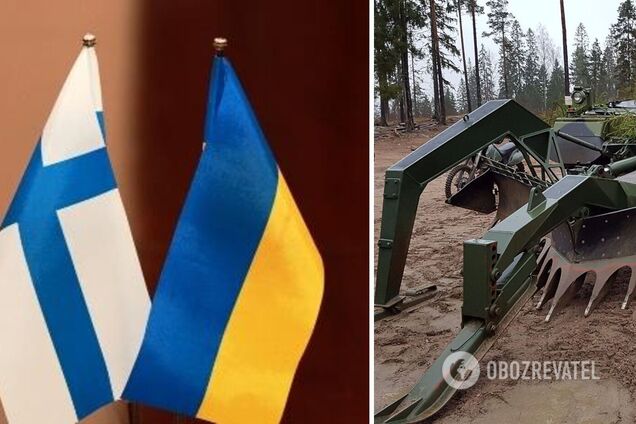 Финляндия передаст Украине еще три танка Leopard 2R, которые используются для разминирования