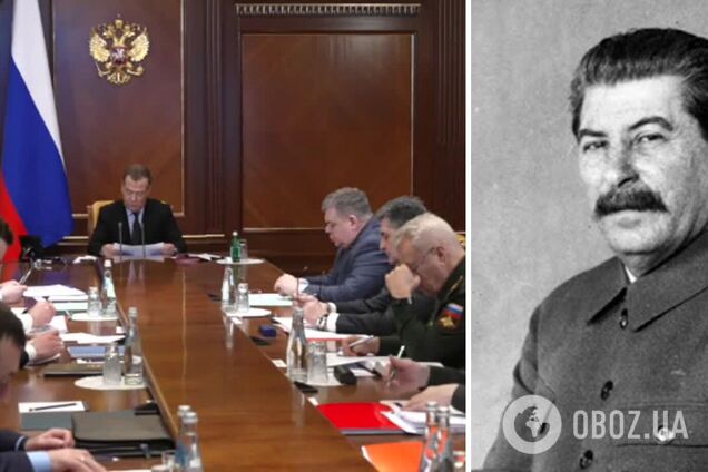 'Скоро начну вас громить, как преступников': Медведев пригрозил директорам заводов ВПК, представив себя Сталиным. Видео