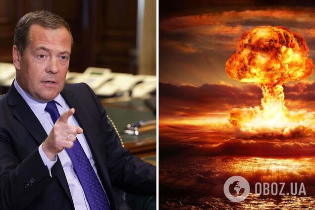 Завдати превентивного ядерного удару: Медведєв вибухнув новими погрозами через петицію на сайті Зеленського