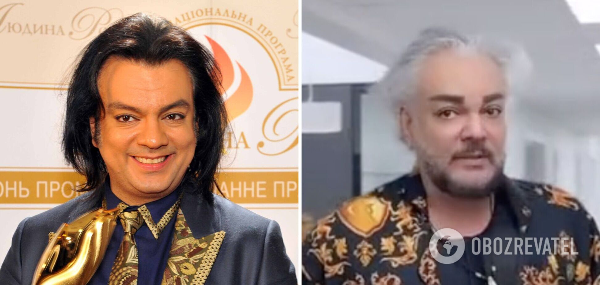 Как пластические операции сделали из 'короля' эстрады Киркорова обычное посмешище. Фото до и после