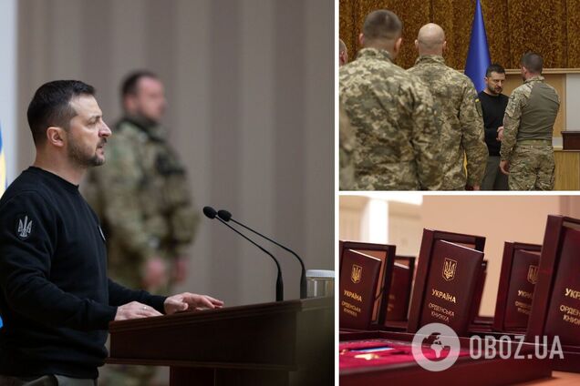 'Сражаются с врагом в самых горячих точках': Зеленский вручил награды работникам СБУ. Фото и видео