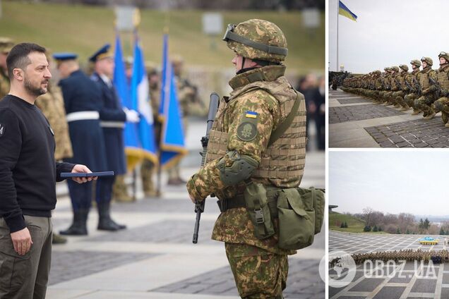 'Мы сейчас на решающем этапе борьбы': Зеленский отметил вклад нацгвардейцев в войне с РФ и поздравил выпускников-офицеров. Фото