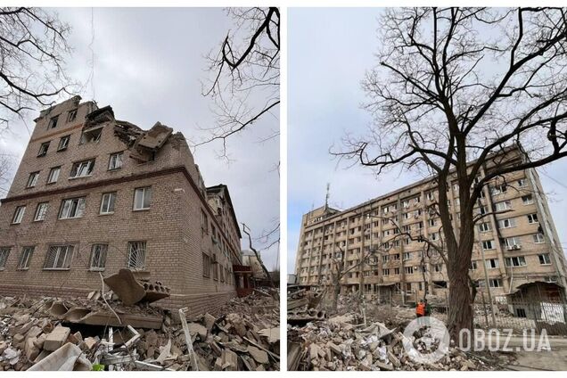 Війська РФ ударили ракетами С-300 по центру Краматорська. Фото руйнувань