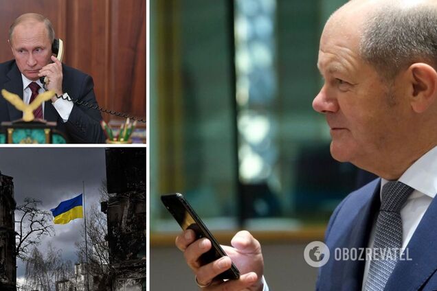 Шольц заявил о намерении позвонить Путину и назвал условие ‘справедливого мира’ в Украине