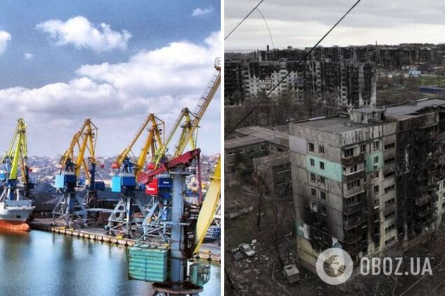 Оккупанты заявили о возобновлении работы Мариупольского порта