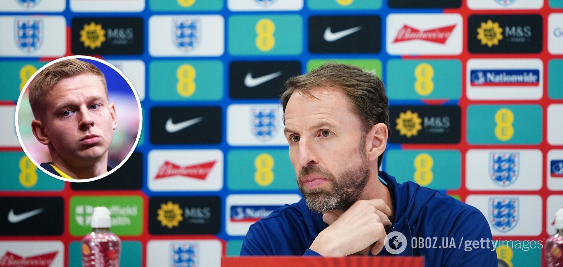 'Сочувствуем тому, что происходит в Украине, но...' Тренер сборной Англии сделал заявление перед матчем с украинцами