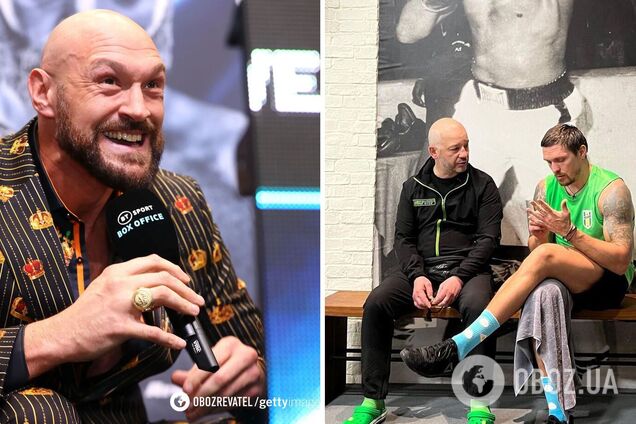 Усик вперше прокоментував скасування бою з Ф'юрі, розкривши справжню мету британця.