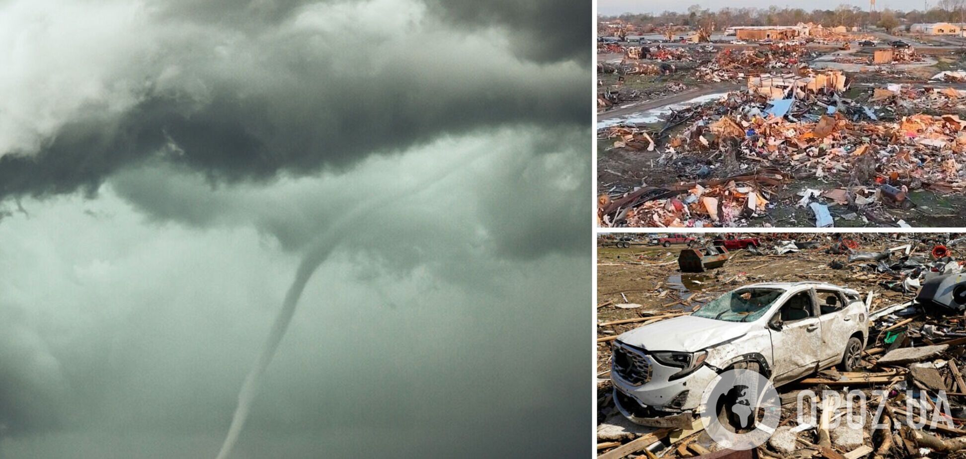 Байден оголосив надзвичайний стан у штаті Міссісіпі через торнадо: його жертвами стали 26 людей. Фото і відео