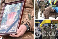 За несколько недель до гибели дал завещание семье: в Ривне попрощались с погибшим Героем Сергеем Ковбарем. Фото