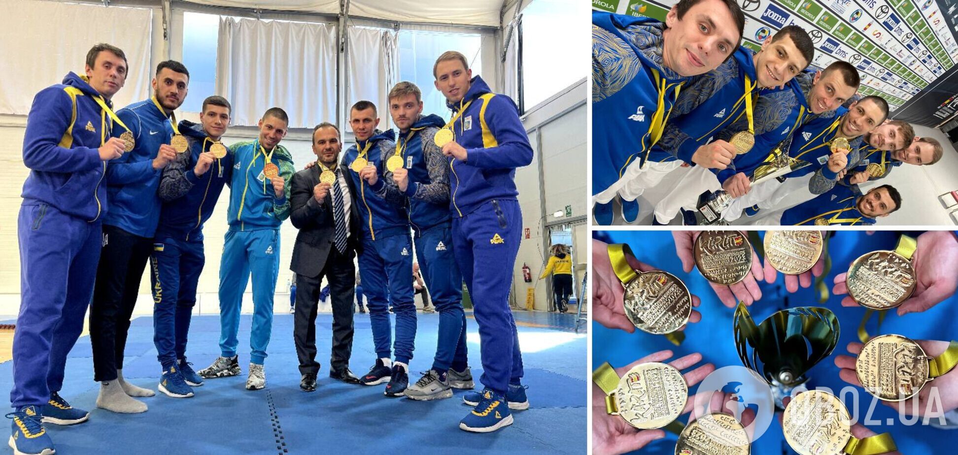 Украина впервые в истории выиграла чемпионат Европы по каратэ