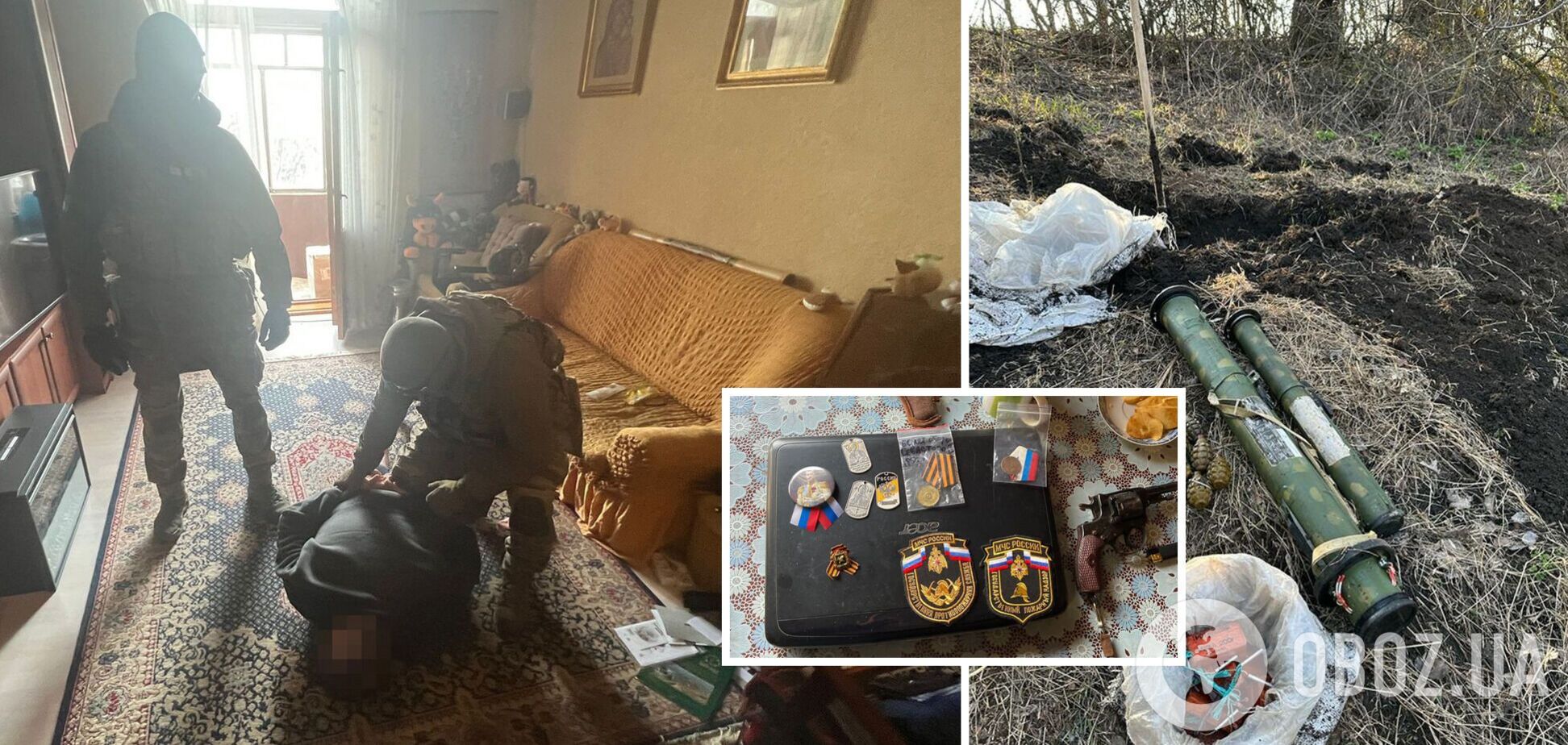 СБУ обезвредила агентурную группу ФСБ, готовившую ракетные удары по объектам 'Укрзалізниці'. Фото