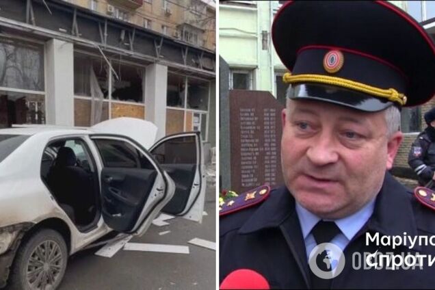 'Якщо й вижив, то ненадовго': з'явилися дані про підірваного в Маріуполі начальника 'поліції'