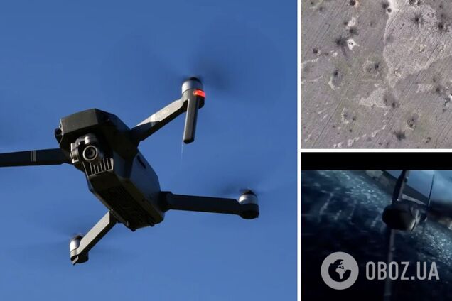 Украинский Mavic уничтожил вражеский разведывательный дрон