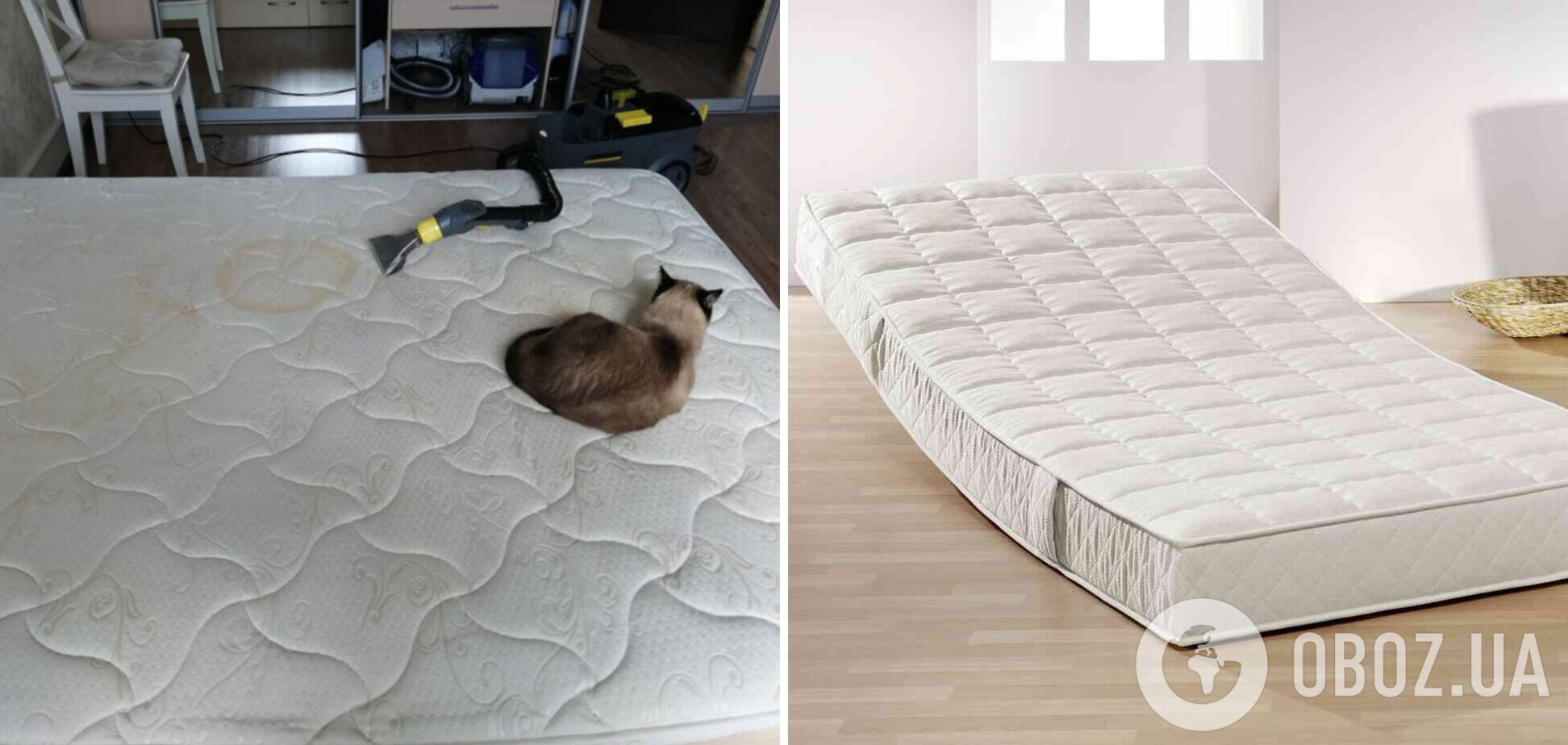 Как убрать устаревшие пятна с матраса: будет выглядеть как новый