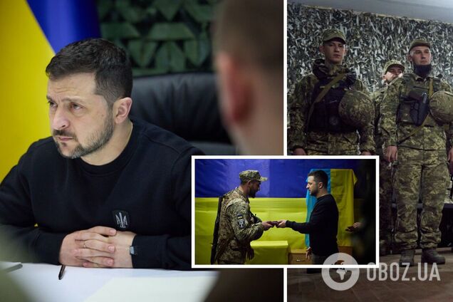 Зеленський приїхав на передову у Запорізьку область, де вручив нагороди захисникам України. Відео