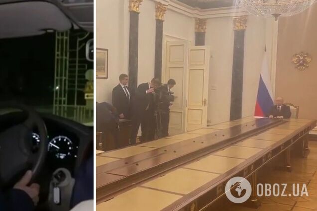 Путін провів зустріч за довгим столом після 'вільної' поїздки до Маріуполя