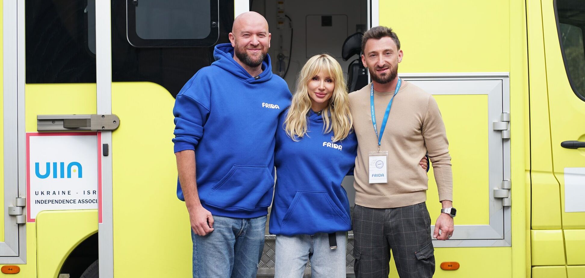 Лобода встретилась с врачами-волонтерами, которые спасают людей на прифронтовых территориях