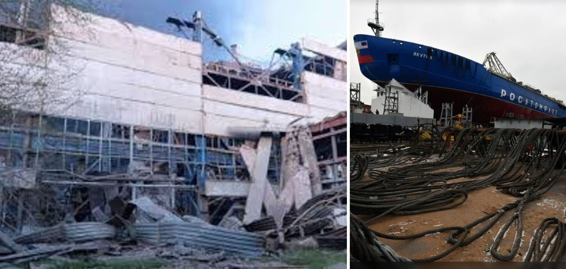 Путіну доповіли, що криголама 'Росія' не буде: Шойгу розбомбив завод в Україні, який випускав деталі