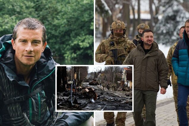 Автор программы о выживании Беар Гриллс поделился эмоциями от визита в Украину: меня шокировала поездка в Бучу и Ирпень