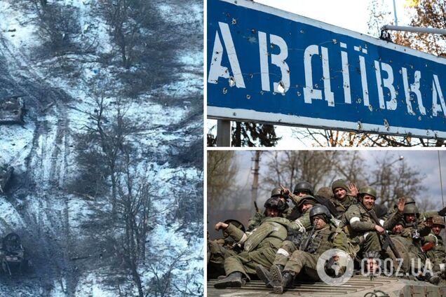 Окупанти втратили більшу частину танкового полку, намагаючись оточити Авдіївку: розвідка Британії оцінила хід боїв