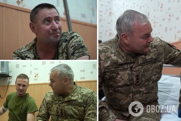 Наев вручил в госпитале награды воинам ВСУ, получившим ранения в боях за Украину. Видео