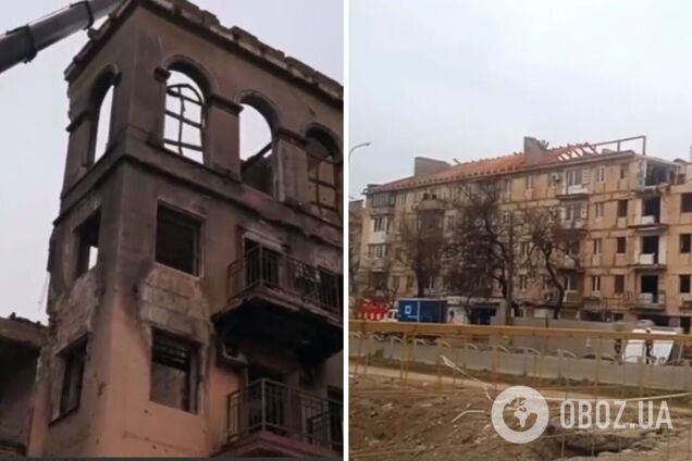 Оккупанты превращают полумиллионный город в пустыню: в сети показали, как выглядит разрушенный Мариуполь. Видео