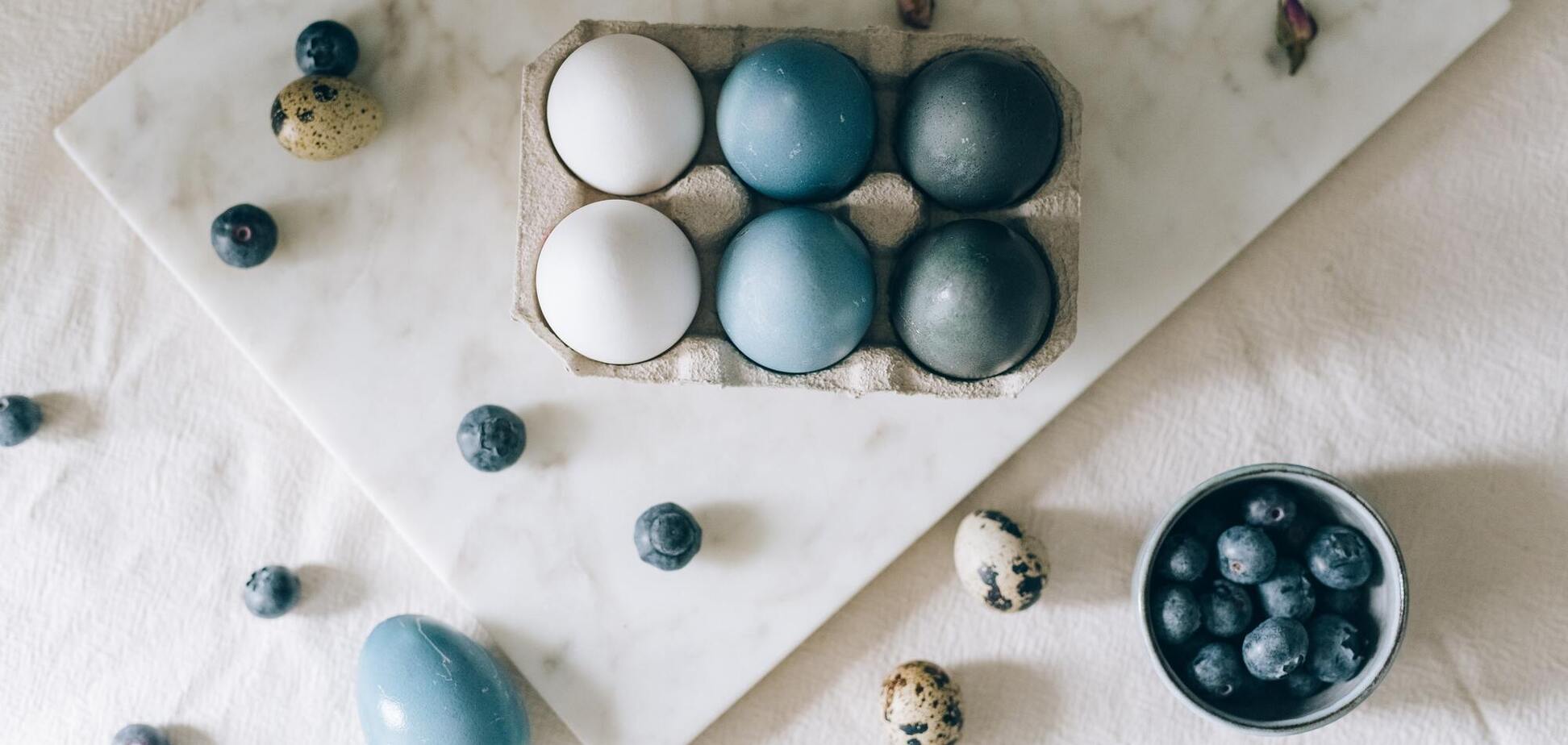 Как покрасить яйца 