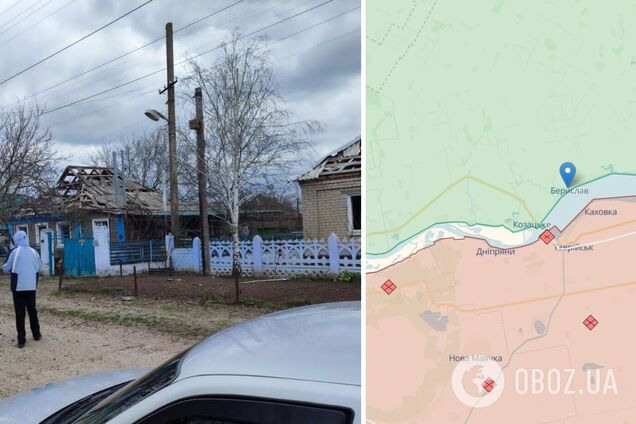 Оккупанты ударили по предприятиям в Бериславе на Херсонщине: есть раненый. Фото