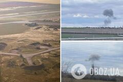 В Крыму свежая поставка 'бавовны': на аэродроме в Гвардейском раздались взрывы. Фото и видео