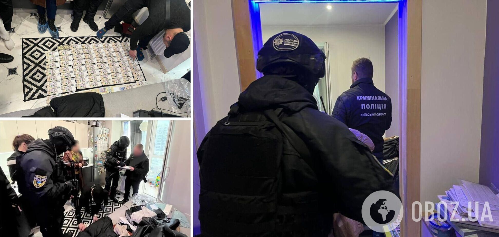 Злоумышленников разоблачили полицейские Киевщины