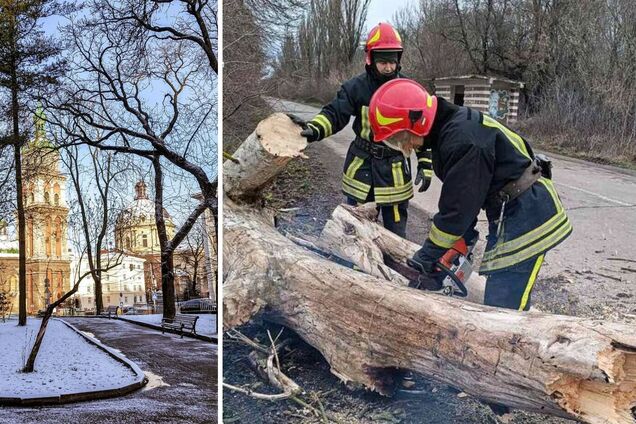 Рятувальники ліквідовують наслідки негоди