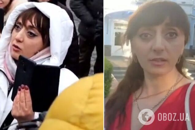 'Професійна' провокаторка з багатим досвідом: з'явилися деталі про 'вірянку', яка кинулася захищати УПЦ МП. Фото і відео