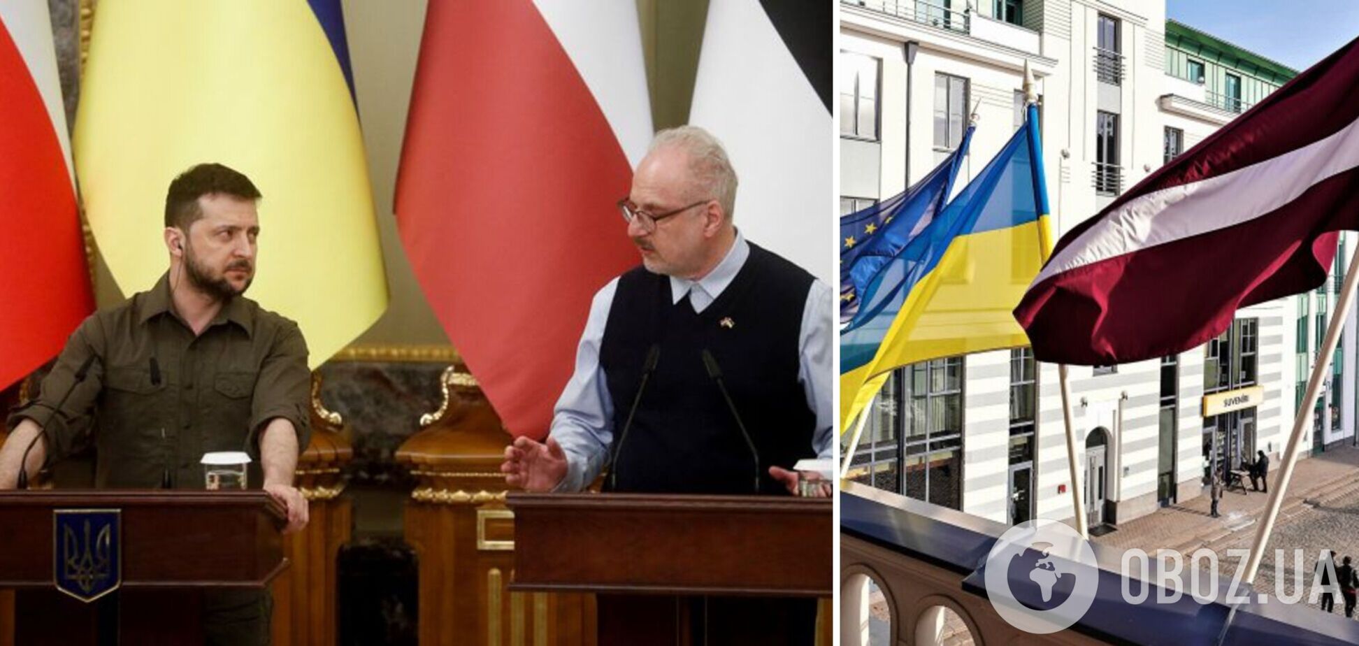 Зеленский с президентом Латвии почтили память павших воинов Украины и подписали важный документ. Все подробности