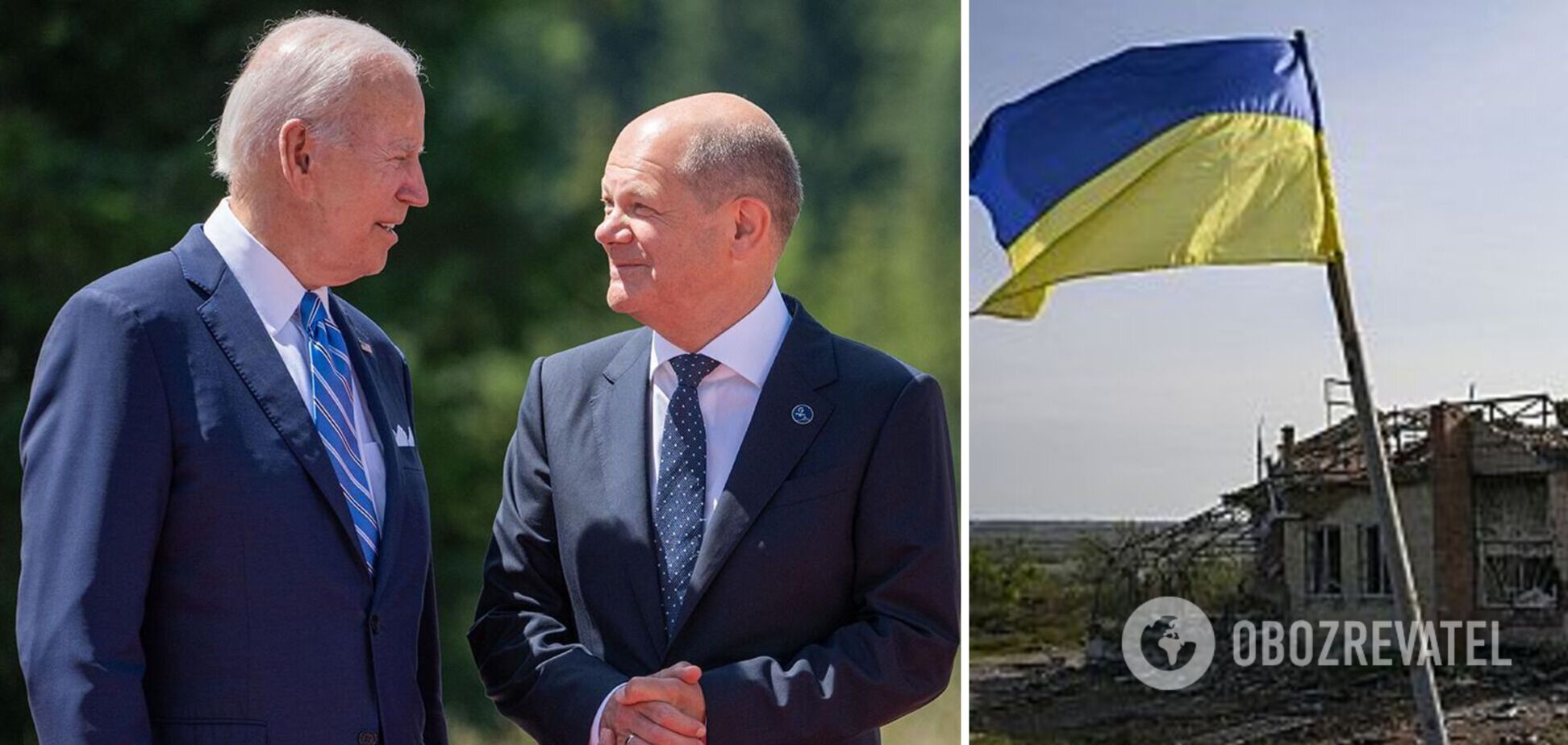 Байден и Шольц в Вашингтоне обсудили помощь Украине и пообещали поддержку столько, сколько потребуется