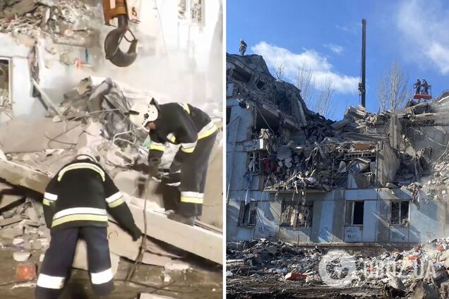 Россия ударила по дому в Запорожье